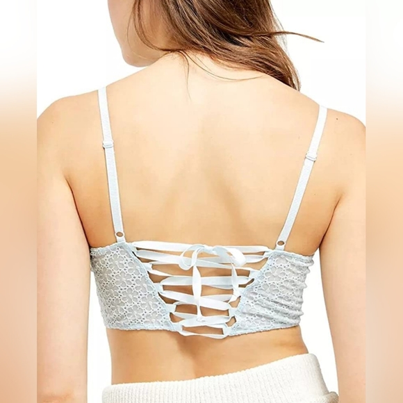 Free People floral mesh bralette - Picture 3 of 6